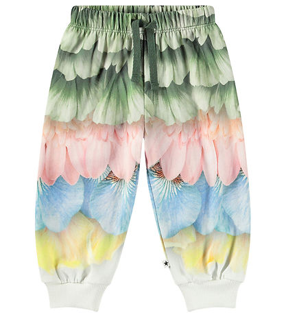 Molo Jogginghosen - Simeon - Petal Rainbow m. Blumenprint