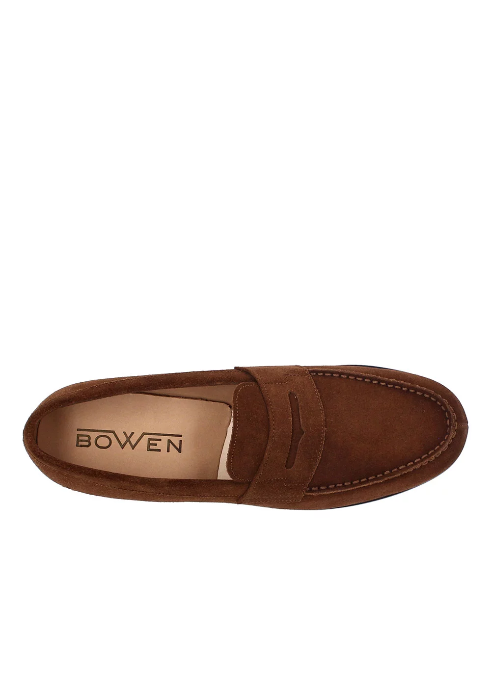 OAKE CUIR VELOURS MARRON