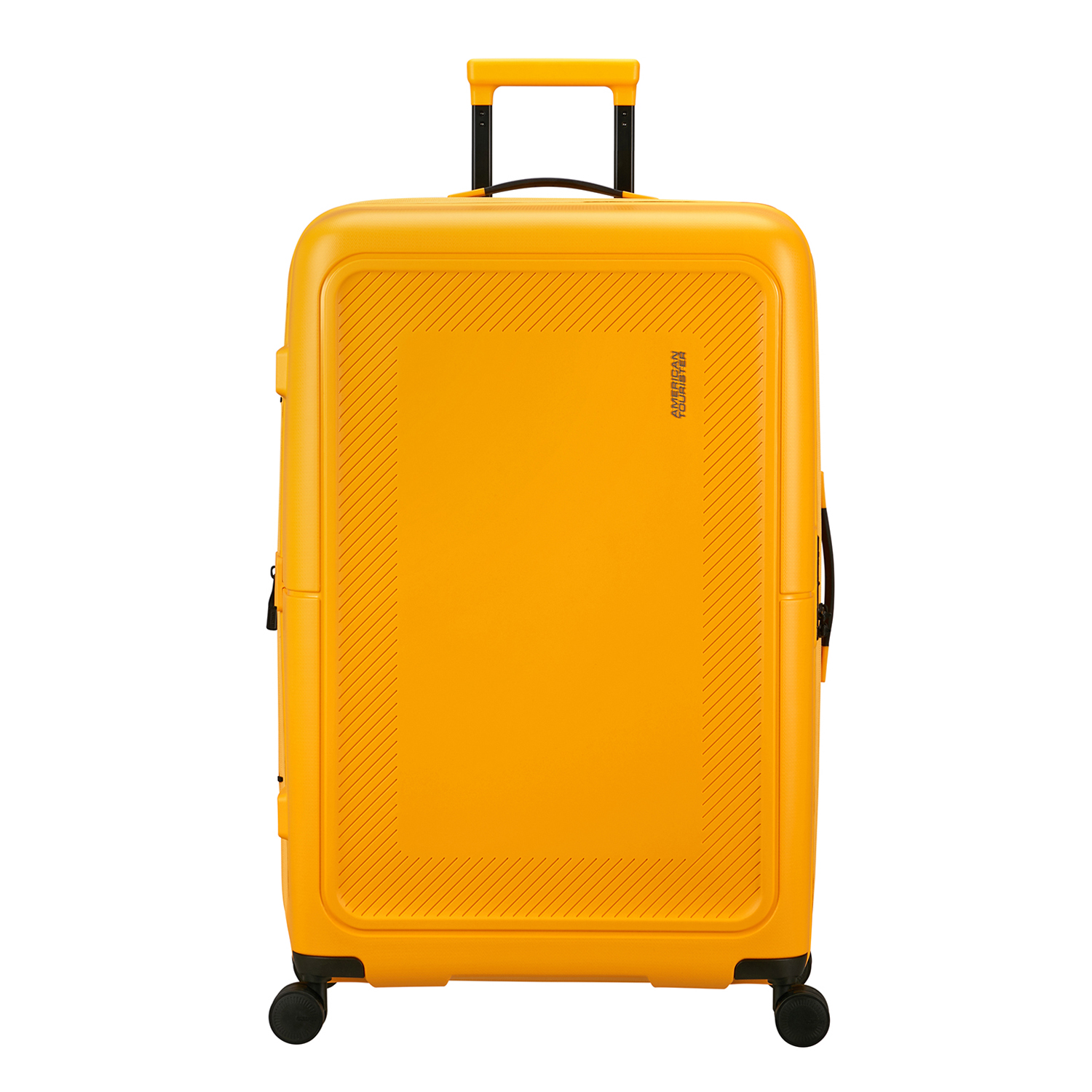 American Tourister Dashpop Spinner 77 Exp golden yellow