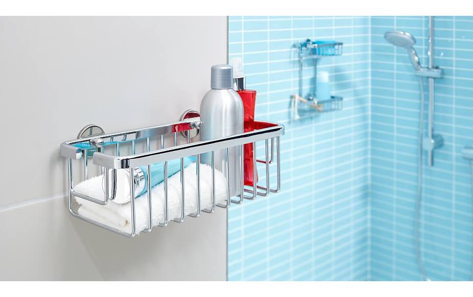 Bad-Utensilienhalter Aluxx AblagekorbDuschmittelhalter