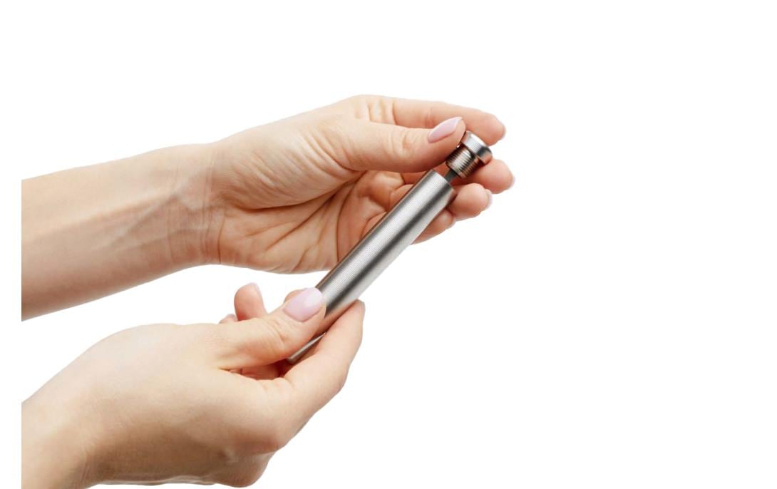 Cryptosteel Capsule<br>Solide Stahlkapsel zum Schutz Ihrer 24-Wort-Wiederherstellungsphrase