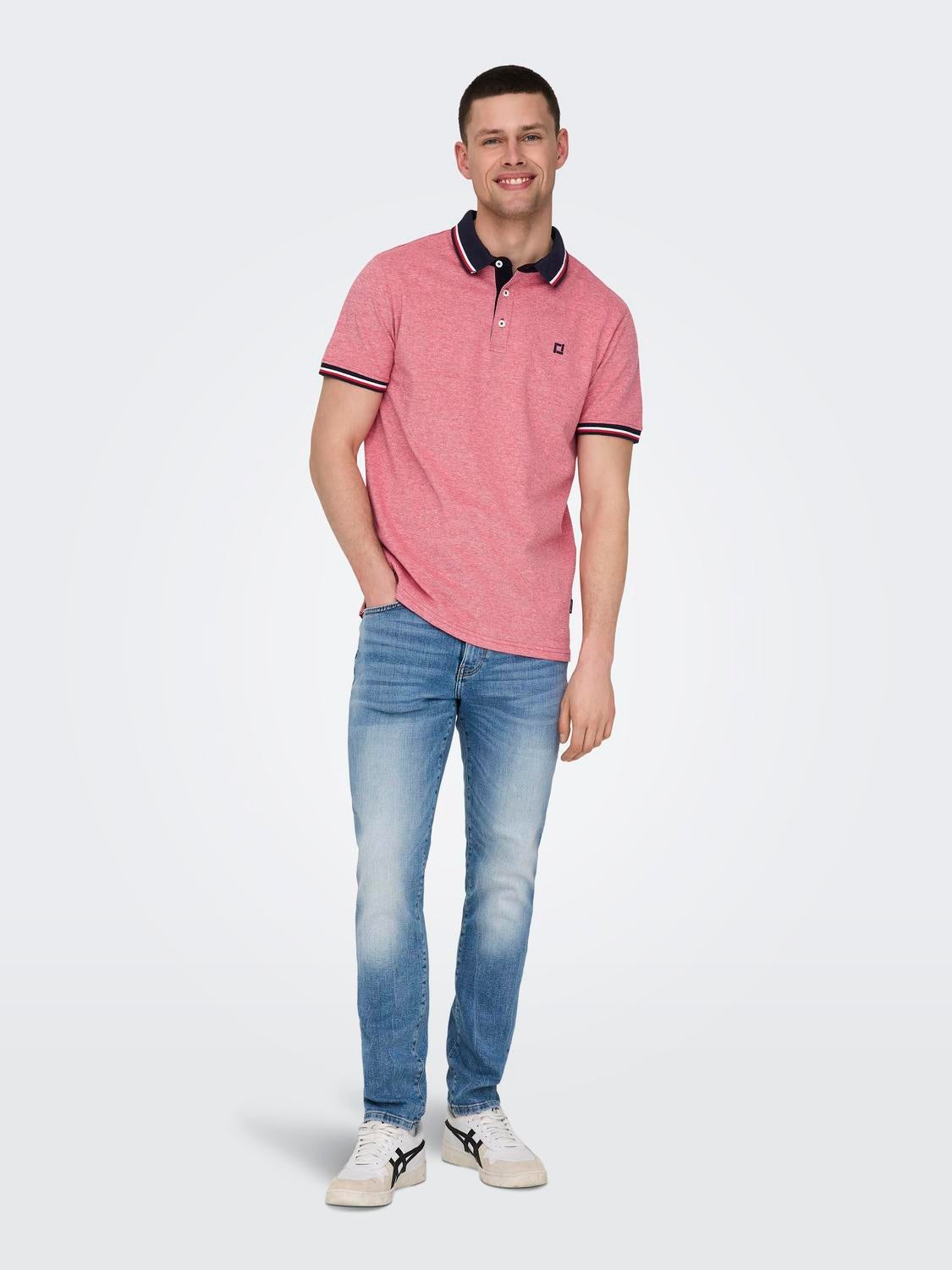 ONSFLETCHER Polo Racing Red