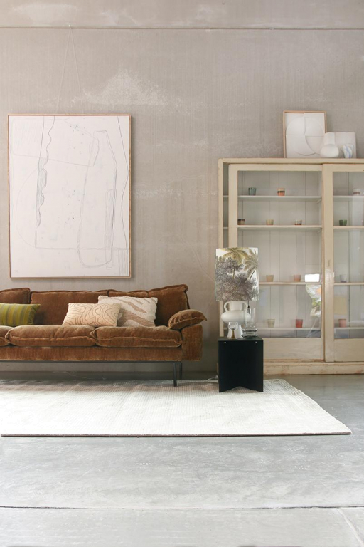 HKliving Fluffy kussen 35x55