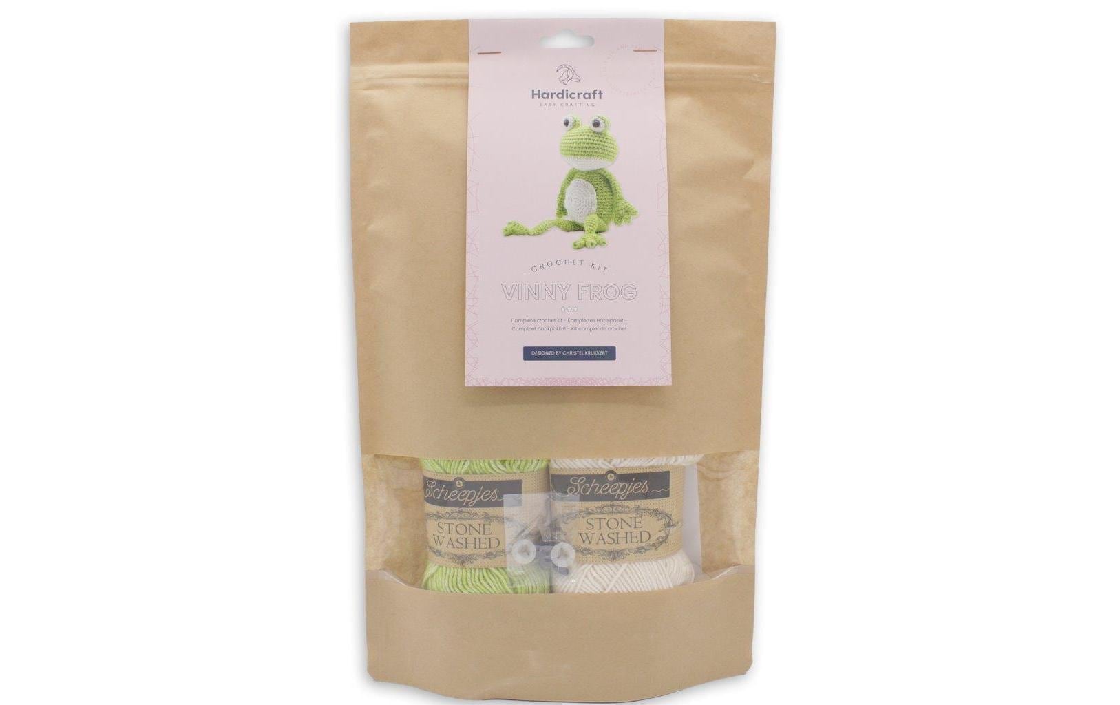 Kreativset »Hardicraft Frosch Vinny 30 cm«