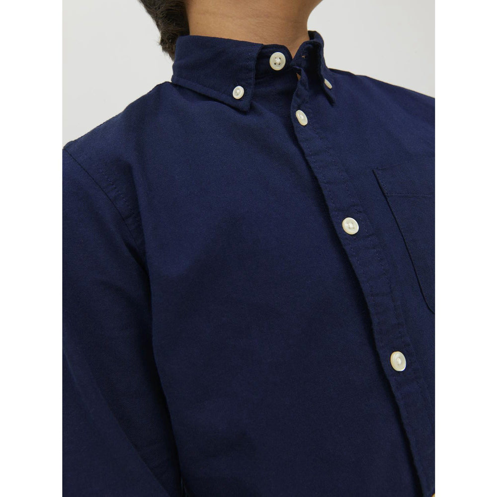 Køb Jack & Jones Junior Navy Blazer Jjeoxford Skjorte L/S Noos Jnr