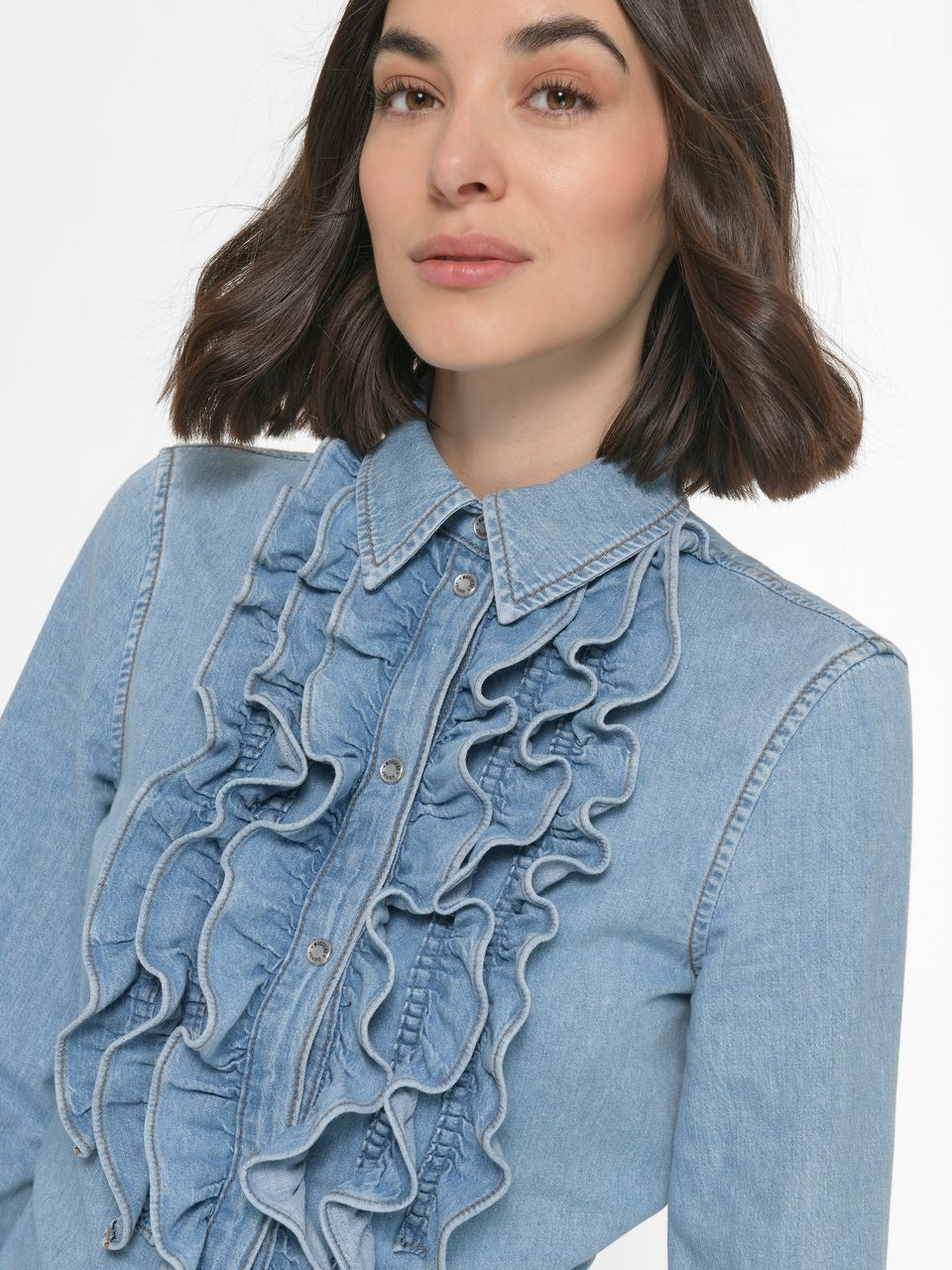 Jeansbluse
