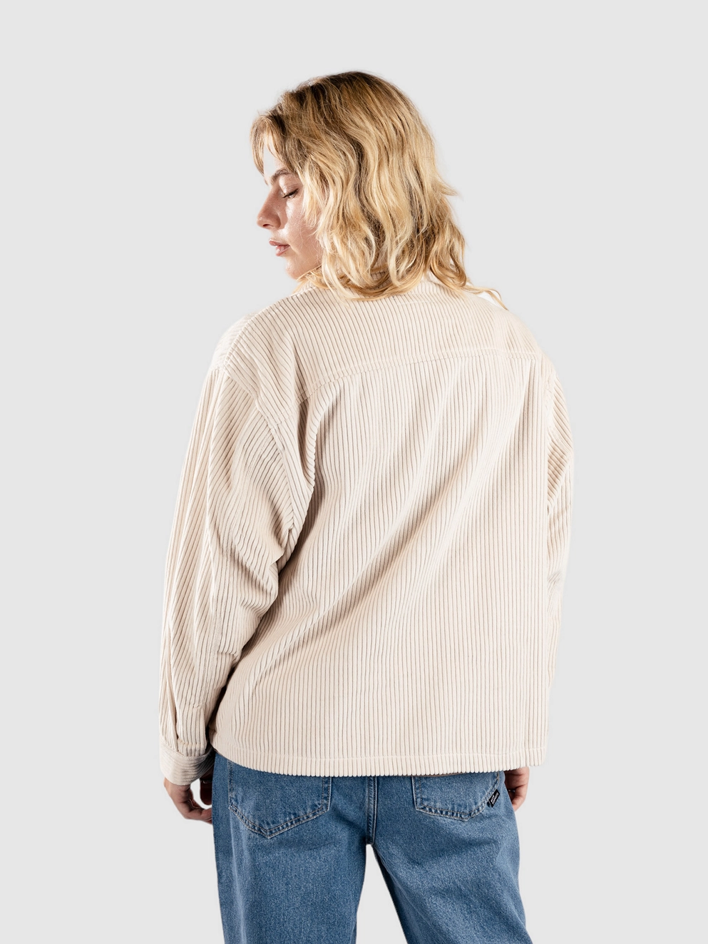 Blue Tomato Fat Cord Shirt off/white