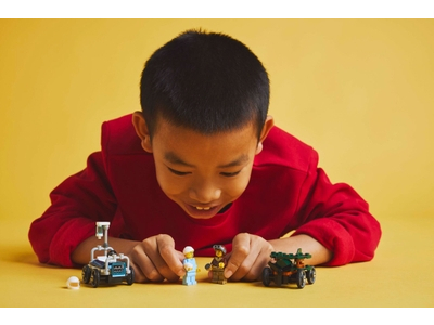 LEGO Raceautopakket: vliegtuig vs. ziekenhuisbed (60459)