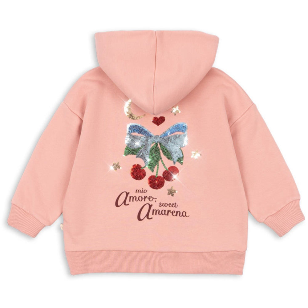Køb Konges Sløjd Mellow Rose Lou Paliet Sweat Zip Hætte Ocs