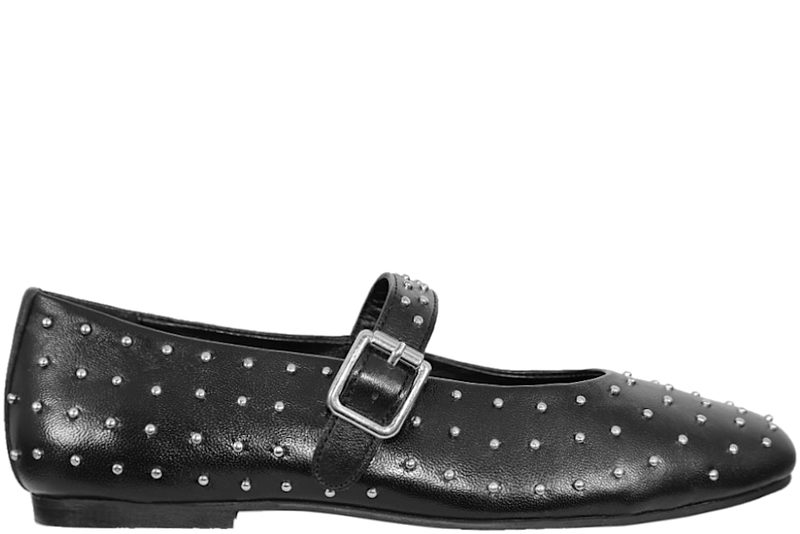 COPENHAGEN SHOES FOREVER LOVE BLACK BALLERINA