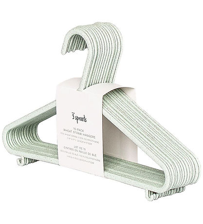 3 Sprouts Bügel - 15er-Pack - 29,5 x 17,5 cm - Grün