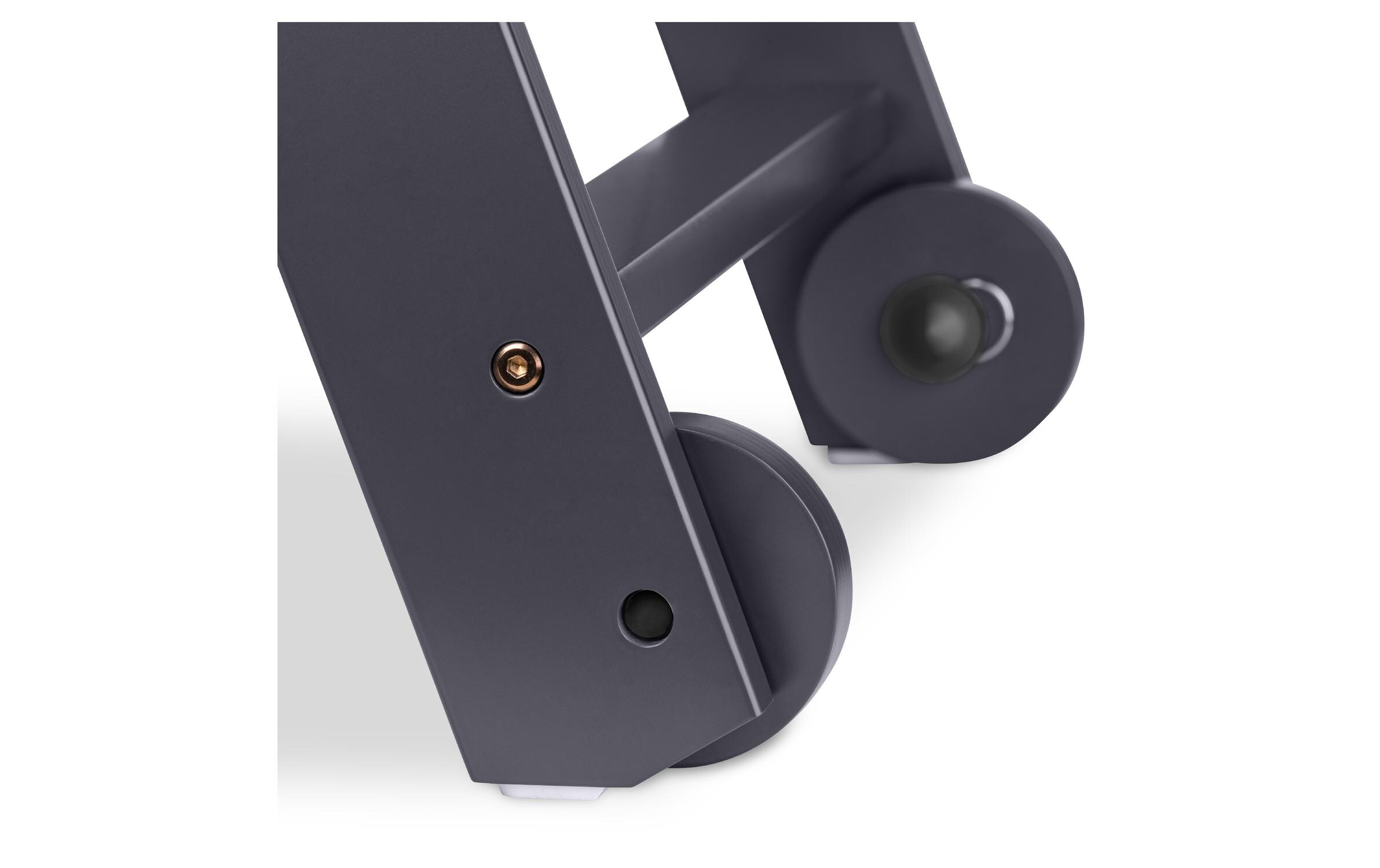 Treppenhochstuhl Beta+ Dark Grey<br>Kippsicheres und mitwachsendes Holzhochstuhlset