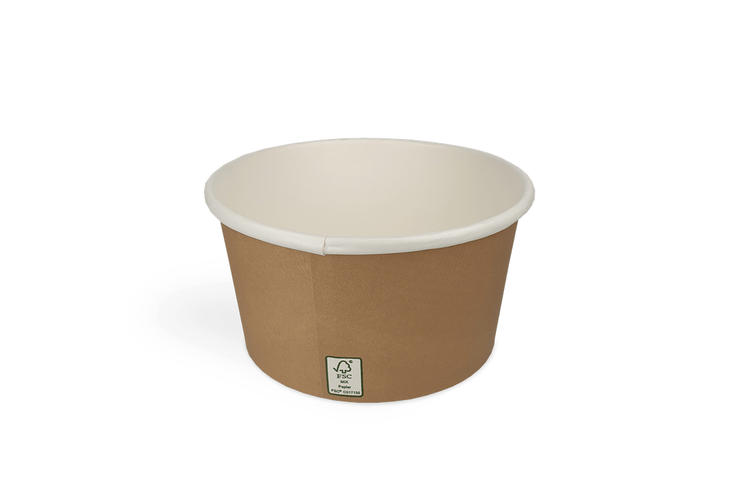 Soepbekers 360ml Ø110mm 12oz FSC®Mix karton kraft