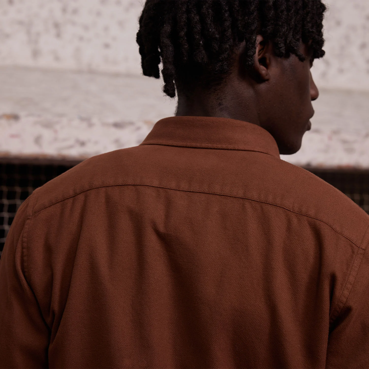 Rust Heavy Flannel Shirt
