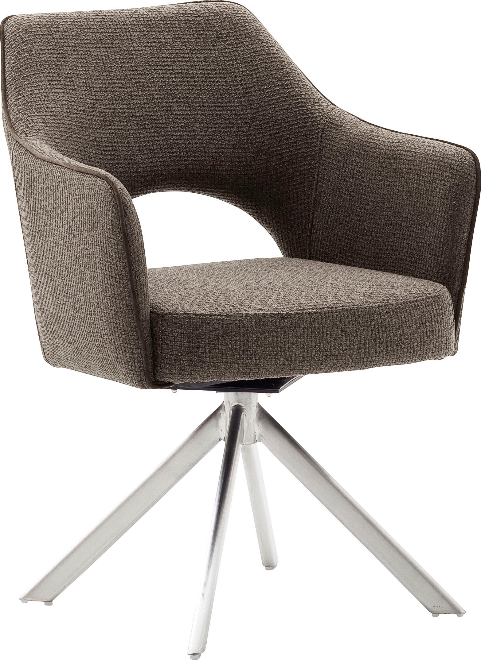 MCA furniture 4-Fussstuhl »Tonala« (Set) 2 Stk.(2er-Set), 180° drehbar, Belastbarkeit 120 kg, Sitzhöhe ca. 49 cm