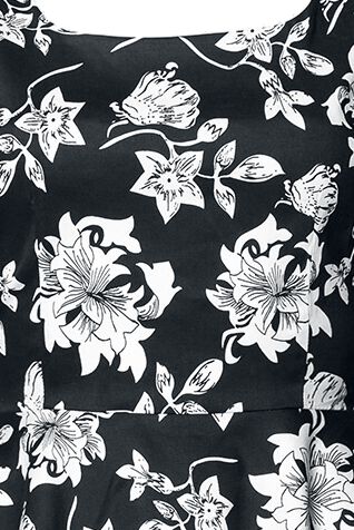 Swing Floral Dress | Belsira Robe mi-longue