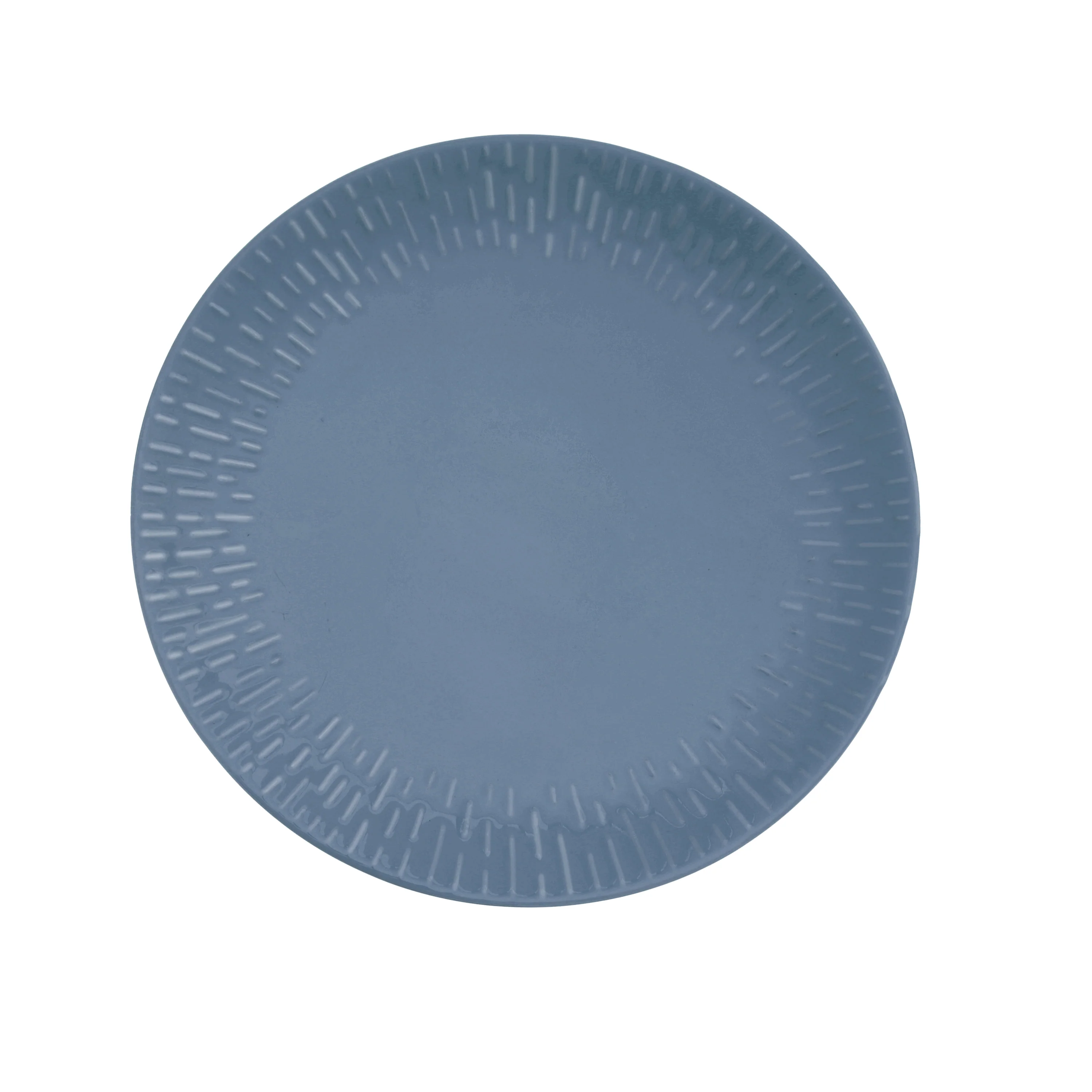 Aida  Confetti Blueberry middagstallerken m/relief - Ø27,5 cm.