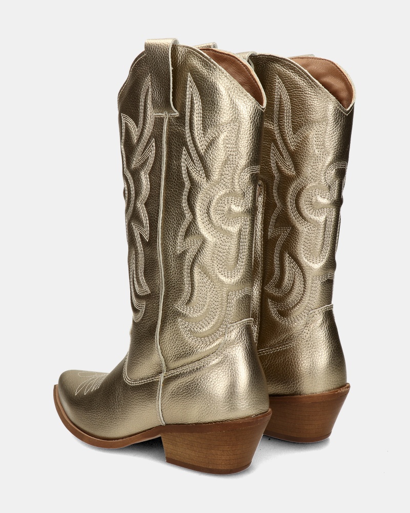 Nelson Cowboylaarzen  - goud
