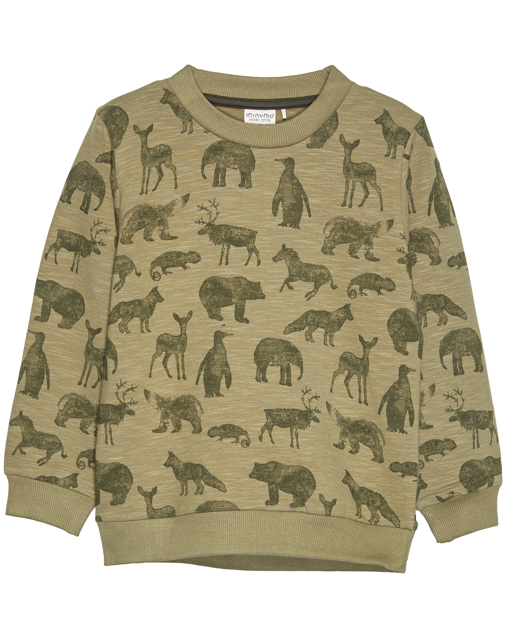 Sweatshirt ANIMALS in aloe