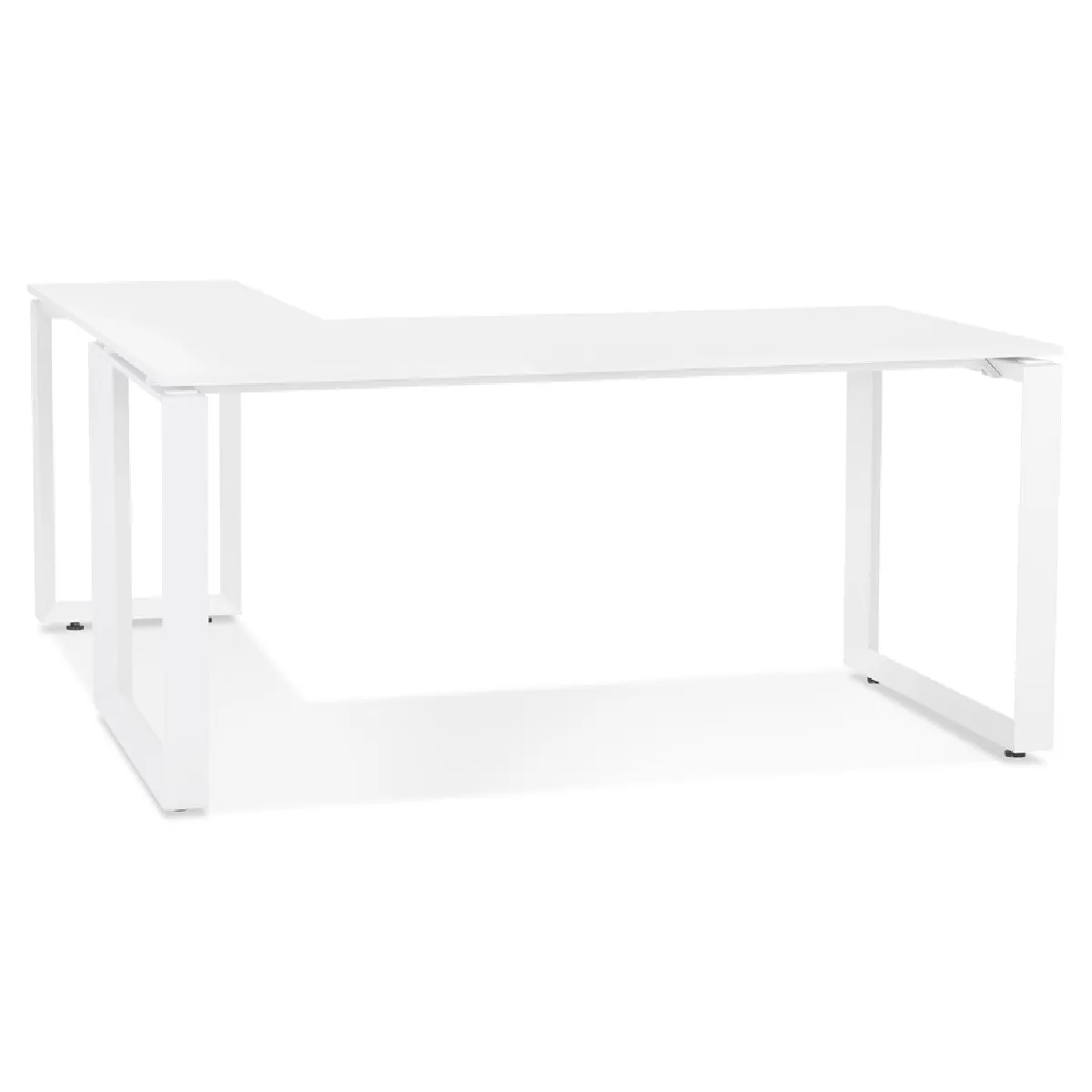 Alterego BAKUS - Bureau d'angle 160 cm - Blanc