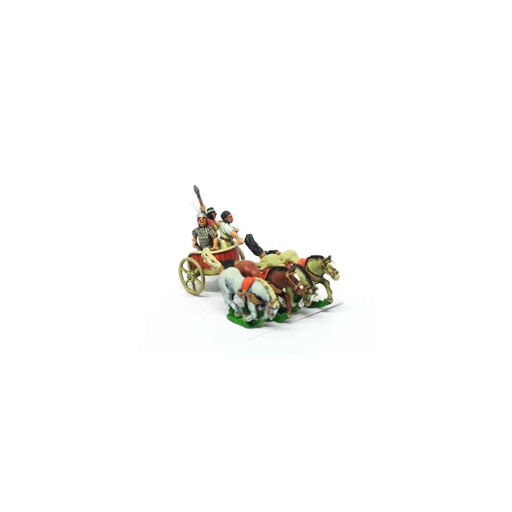 Général Hittite sur Char à 4 Chevaux