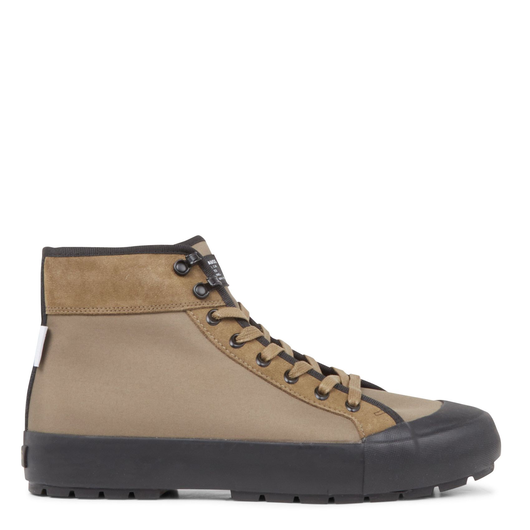 LA PAZ HI - Baskets montantes en cuir | Kaki
