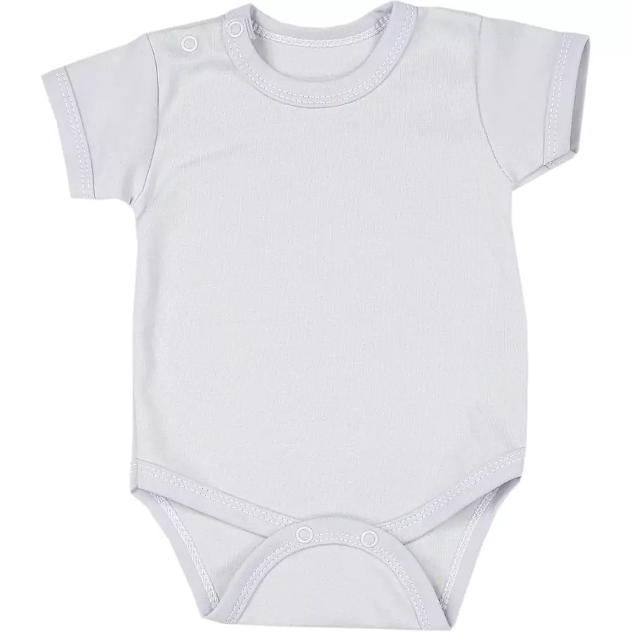TupTam Jungen Baby Body Kurzarm 5er Pack blaugrau