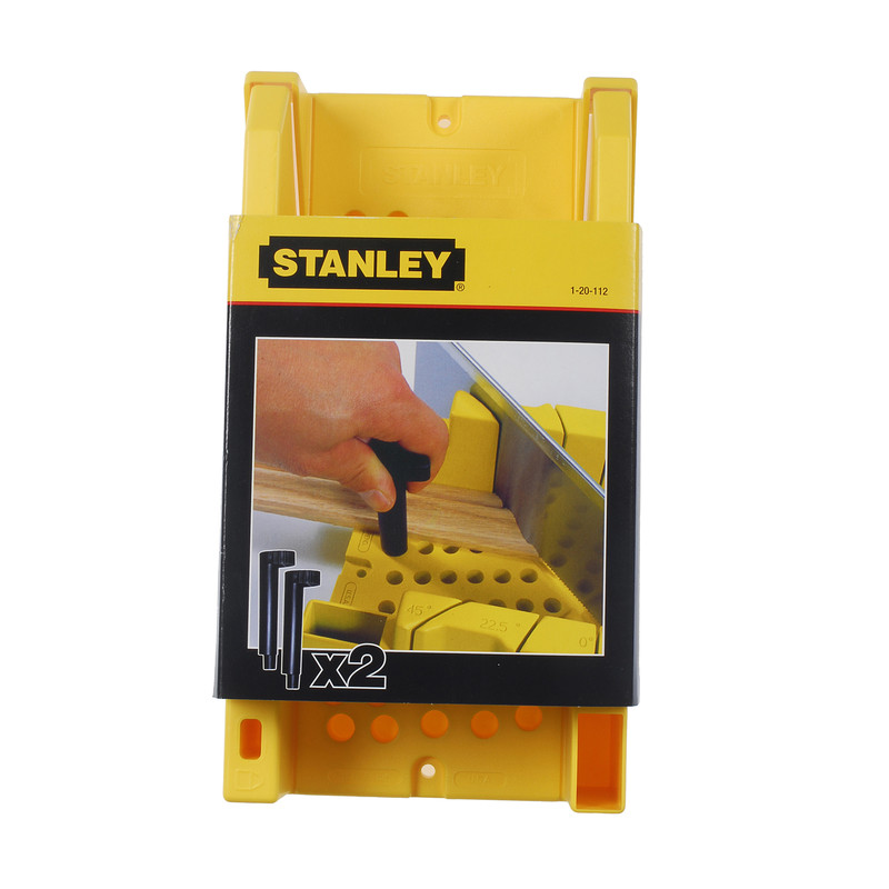 Stanley verstekzaagbak kunststof 300x120x80mm