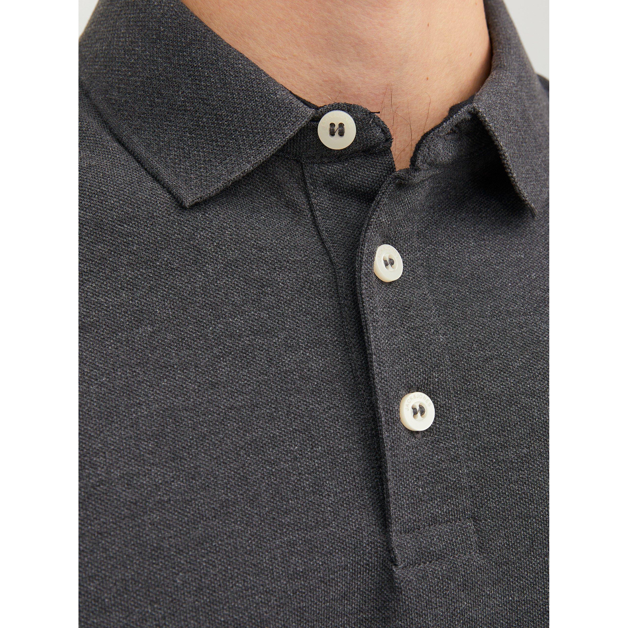 Jack and Jones Paulos Tipped Pique Short Sleeve Polo Shirt