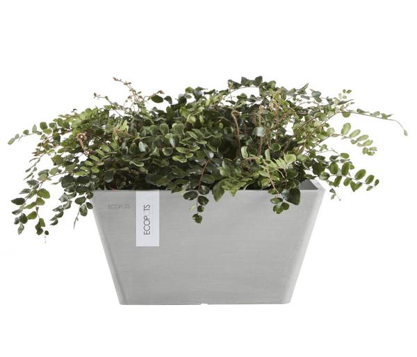 Ecopots Kunststoff-Topf Berlin, quadratisch