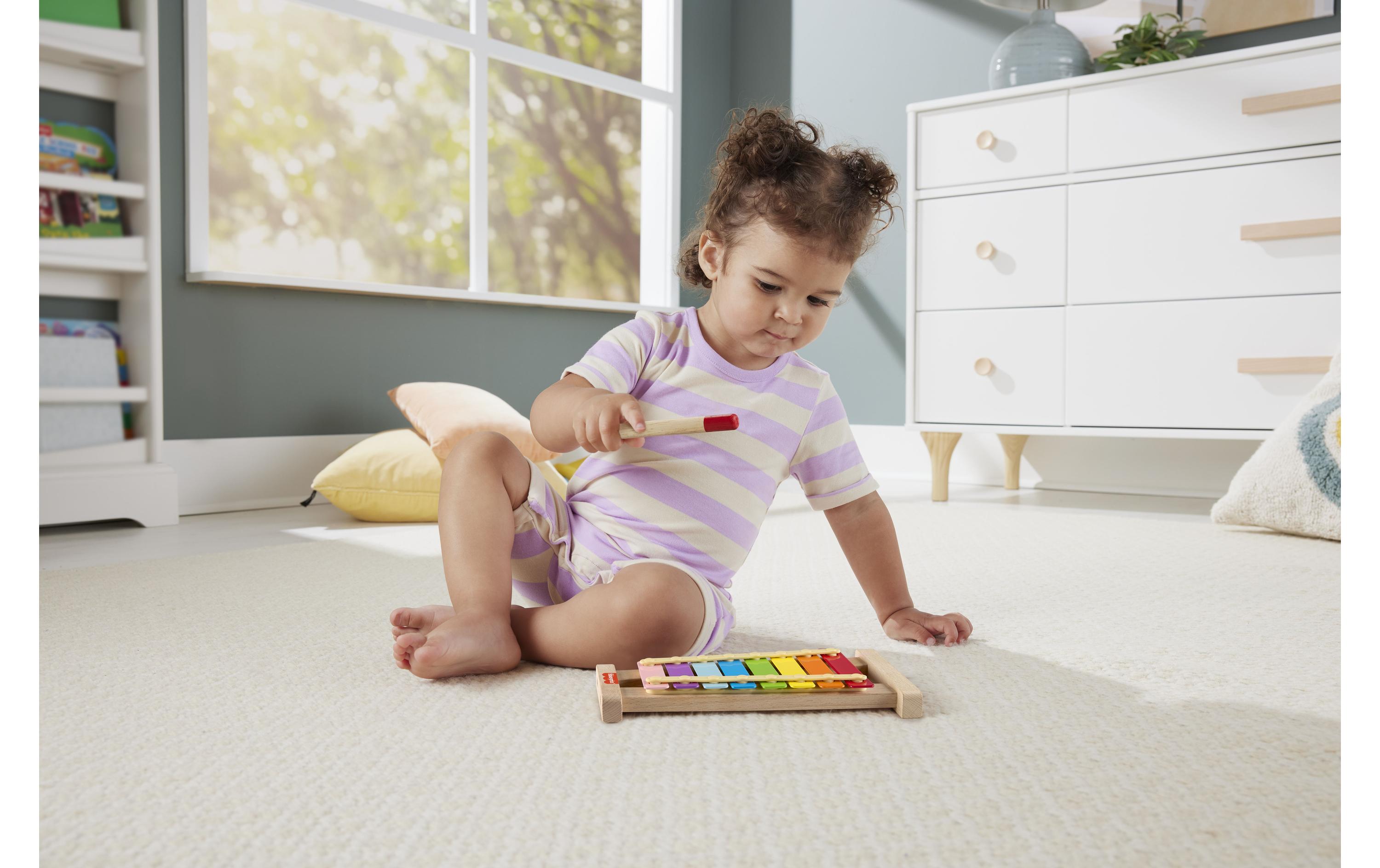 Buntes Xylophon aus HolzNachhaltiges Musikinstrument für Kinder
