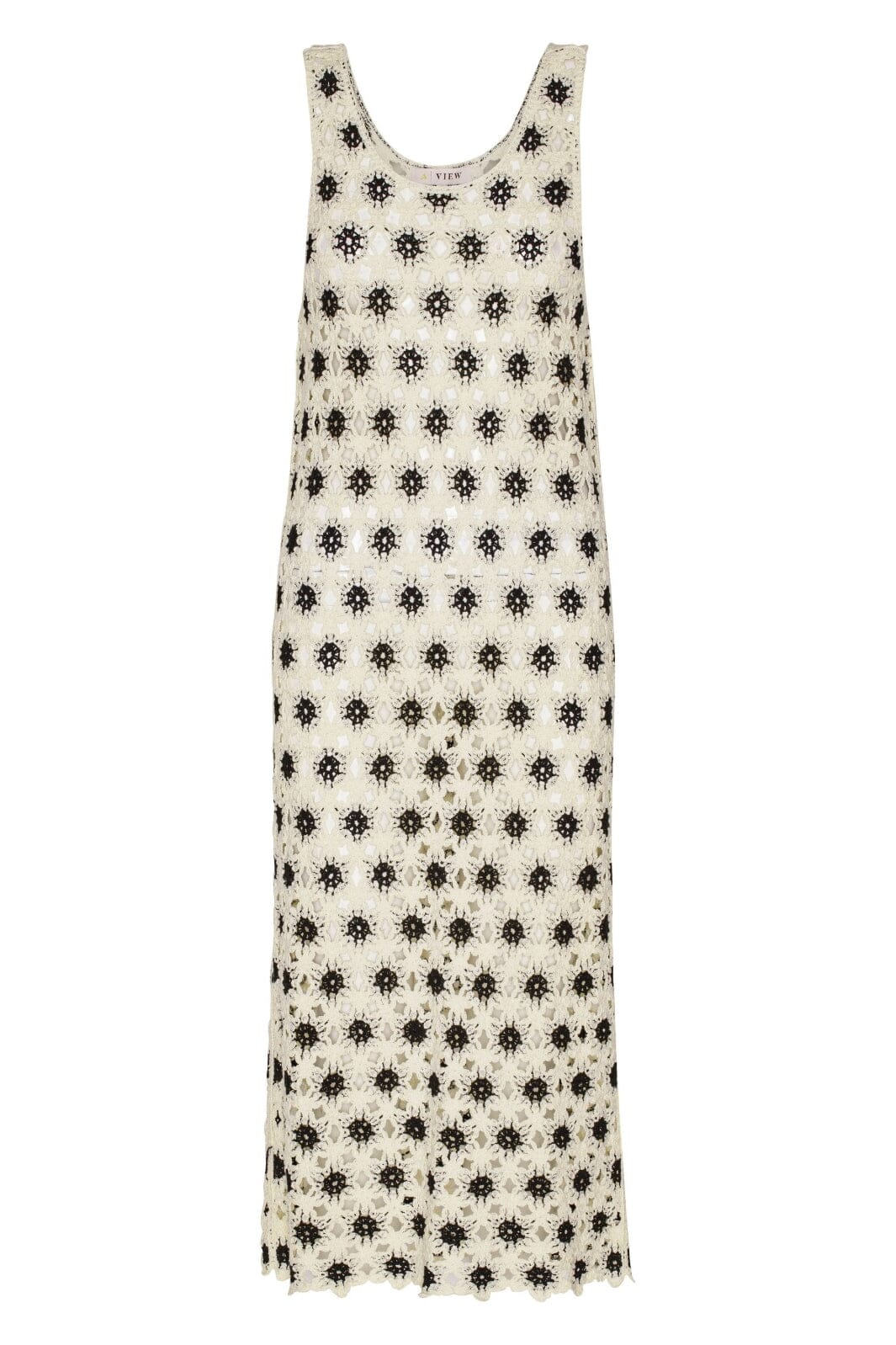 A-View Grass Crochet Dress