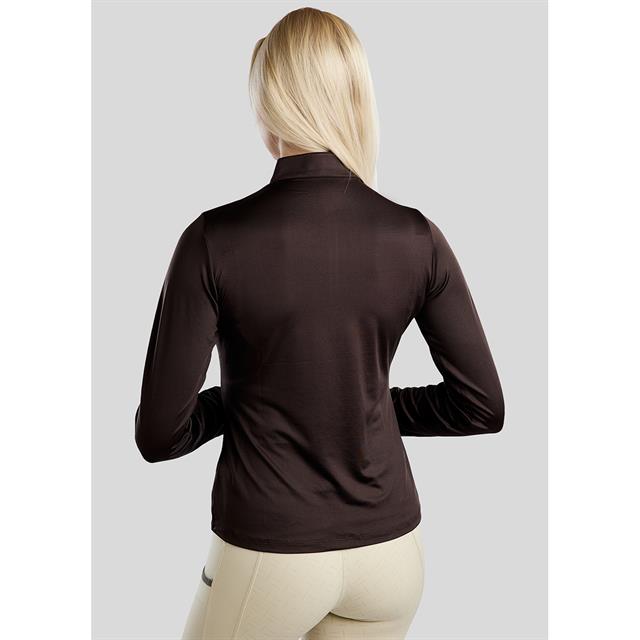 Trainingsshirt Montar MOGaia Gun Metal Tape Bruin