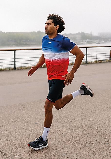 COUREUR DU DIMANCHE - T-SHIRT MC LE DRAPEAU M