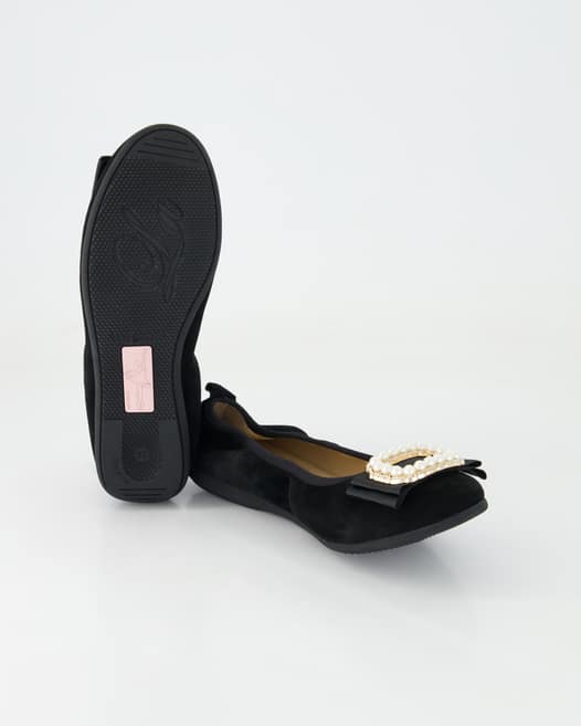 La Ballerina Elletra Ballerinas in Schwarz