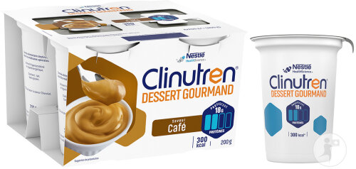 Clinutren Dessert Gourmand 300kcal Café 4x200g