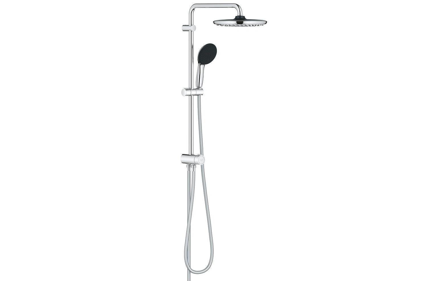 Duschsystem Vitalio Start 250 Chrom<br>Wassersparende Duschsäule inkl. Umsteller
