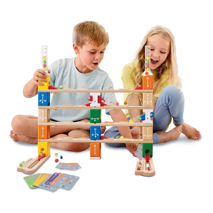 Hape Circuit de billes Quadrilla Challenge