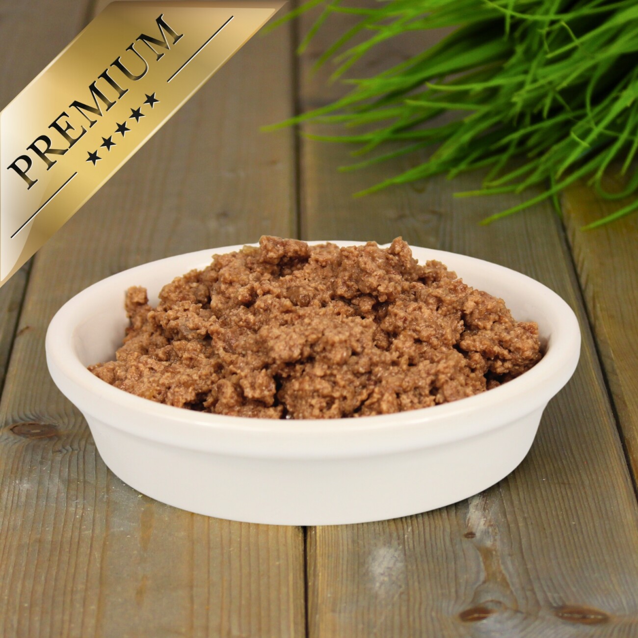 Lyra Pet Lecker.Pet Balu's Saftige Fleischmahlzeit mit Huhn Katzenfutter Nassfutter 6x400 g
