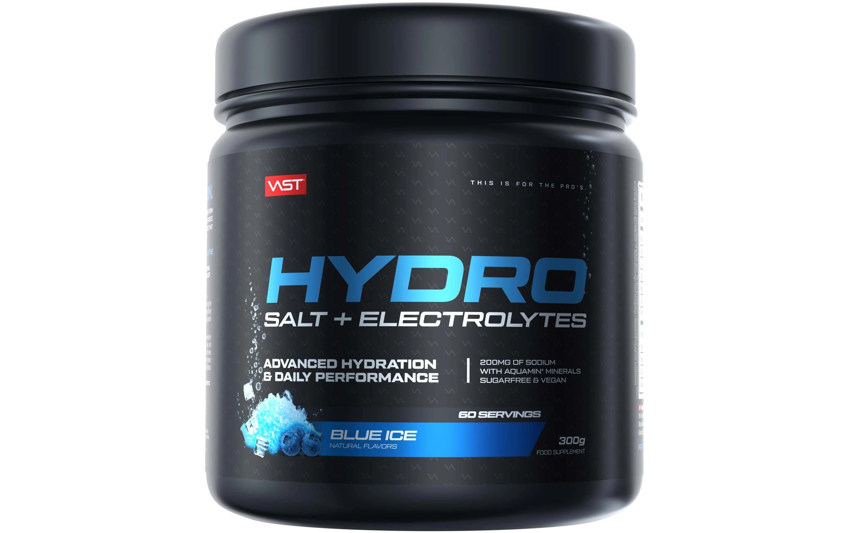 Pulver Hydro Dose: 300g, Blue IceEnergiereiches Elektrolytgetränk