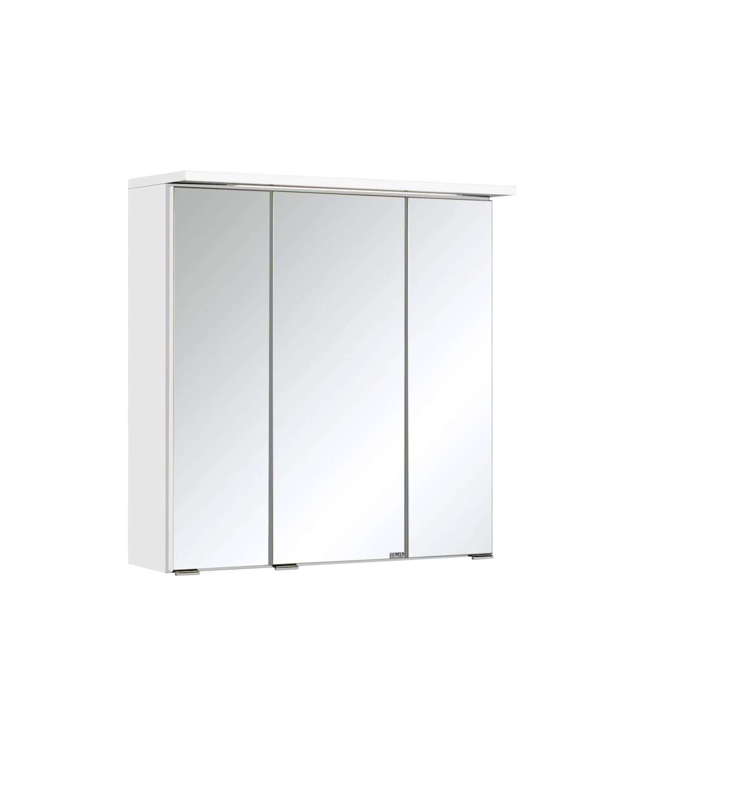 3D-Spiegelschrank BOLOGNA - weiß - 60 cm breit
