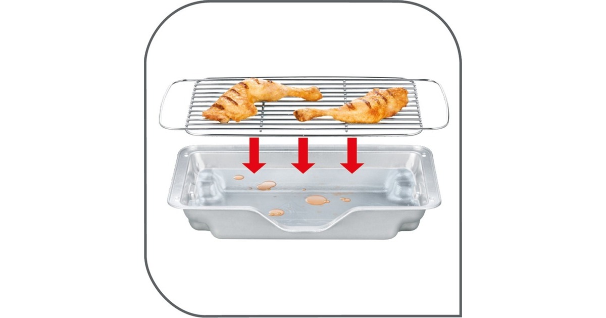 TefalEasyGrill Adjust Red BG90E5  elektrische barbecue  (Zwart/rood)