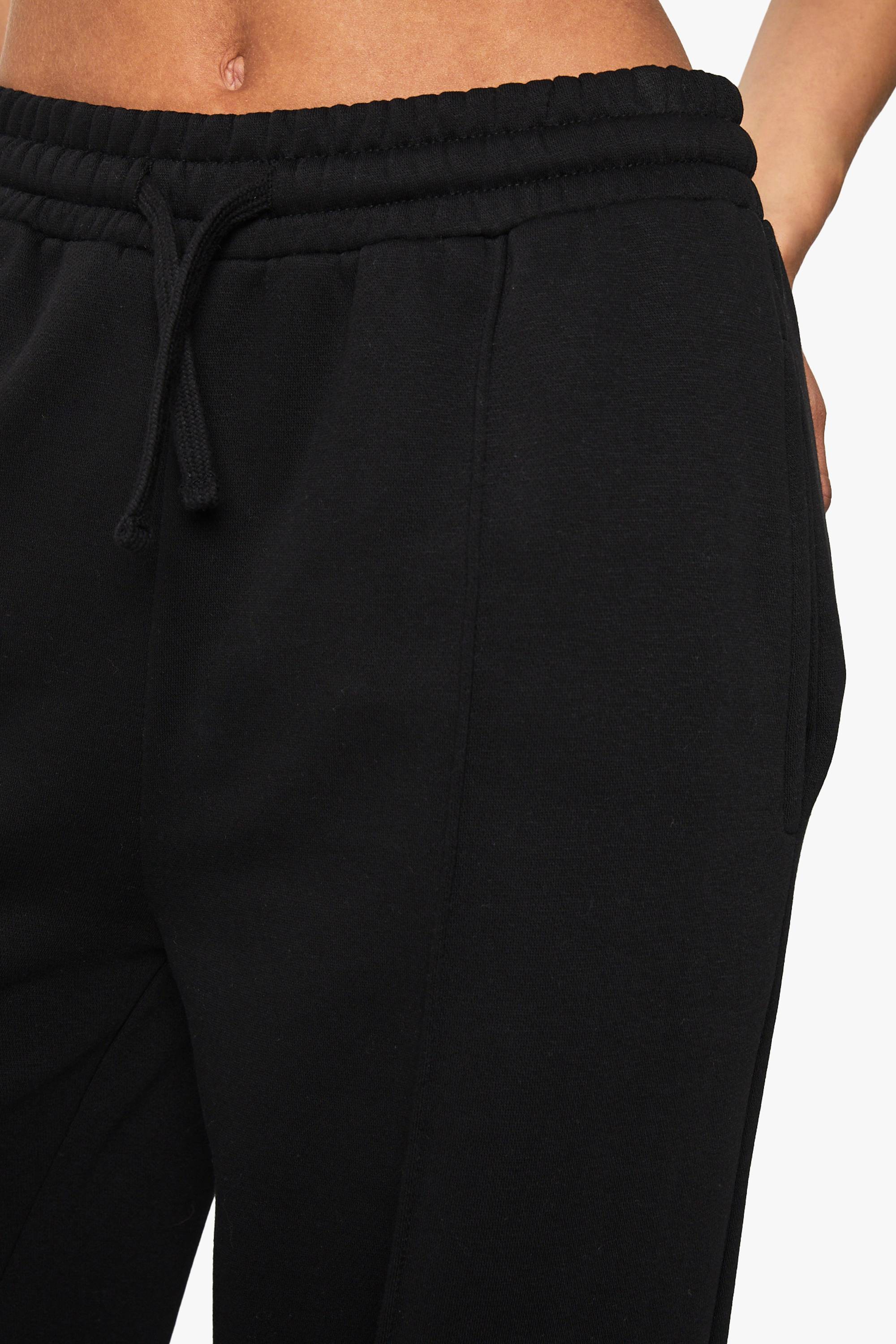 boohoo Tall Jogger à Détails Pintuck et Jambe Droite