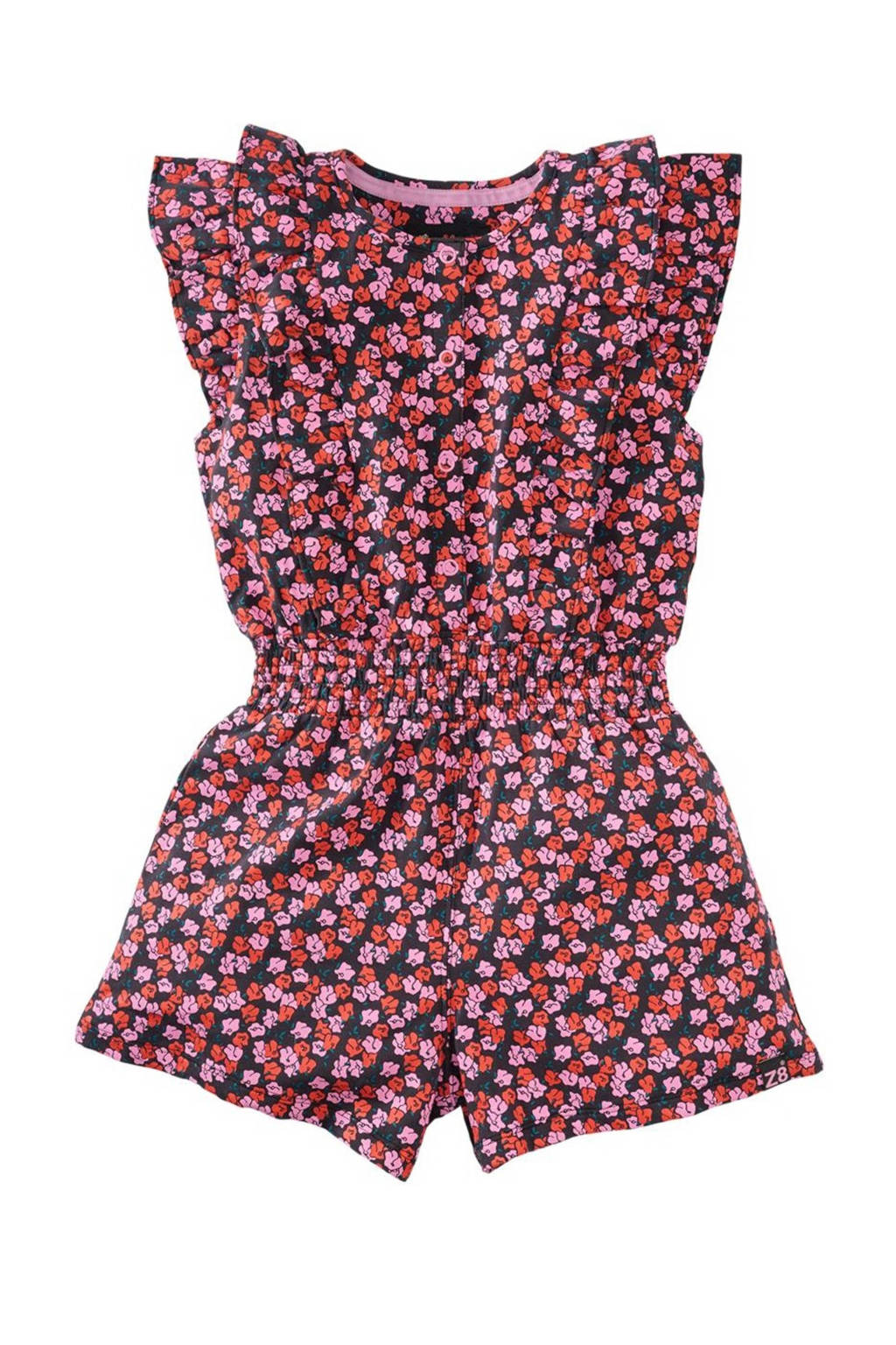 Z8 playsuit Annick met all over print multi