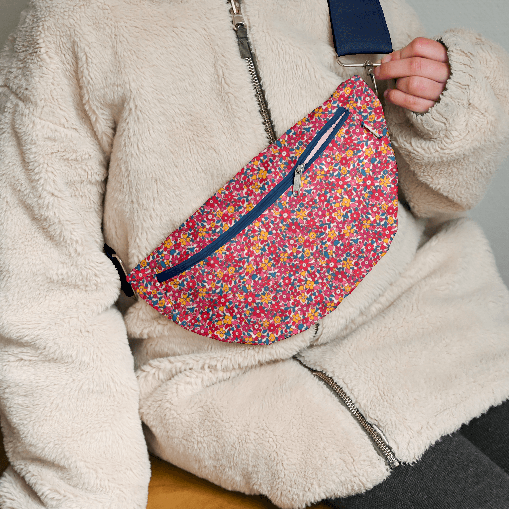 Petit Sac Banane Cocktail De Fleurs