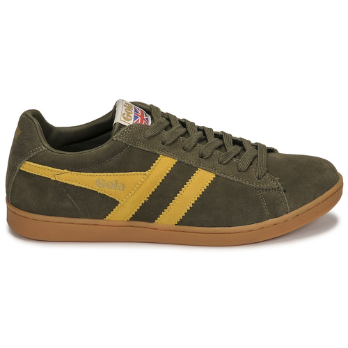 Gola - EQUIPE SUEDE - Kaki / Jaune
