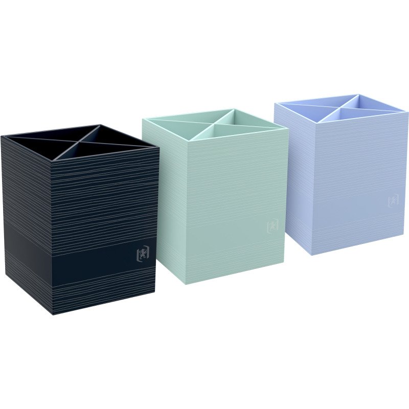 Pot A Crayons Oxford Harmonia Assorti