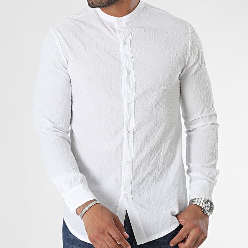 Chemise Manches Longues Blanc