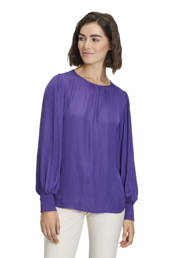Betty Barclay Bluse Kurz 1/1 Ar Blue violet