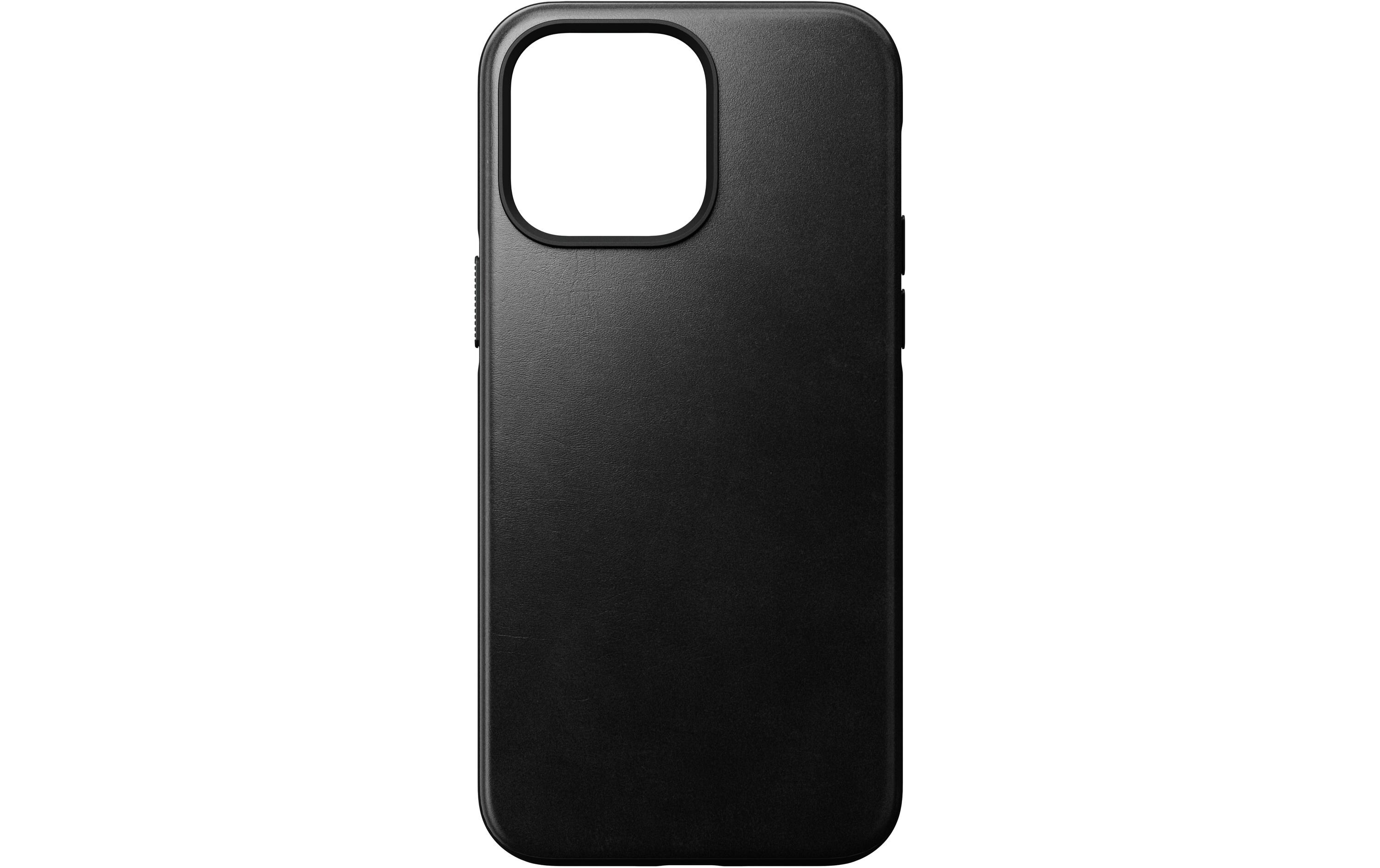 Back Cover Modern Leather Horween iPhone 14 Pro Max SchwarzModerne Schutzhülle aus Horween Leder für das Apple iPhone 14 Pro Max